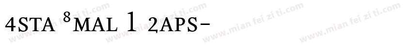 Esta Smal 1 Caps字体转换